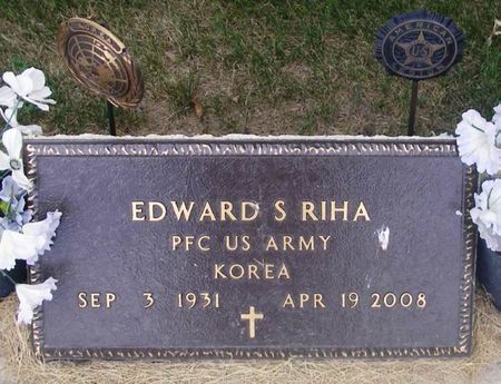 RIHA, EDWARD S. - Howard County, Iowa | EDWARD S. RIHA 