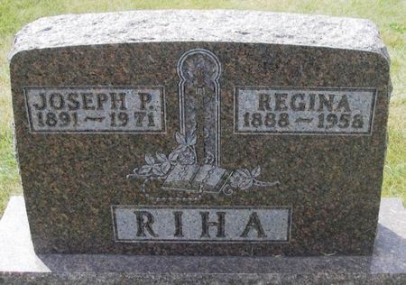RIHA, REGINA - Howard County, Iowa | REGINA RIHA 