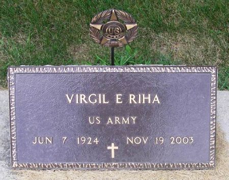 RIHA, VIRGIL E. - Howard County, Iowa | VIRGIL E. RIHA 