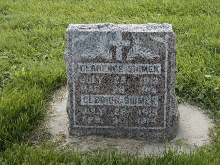 SHIMEK, CLEBIUS - Howard County, Iowa | CLEBIUS SHIMEK 