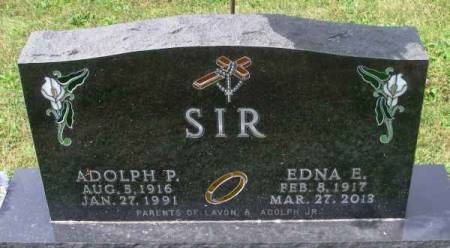 SIR, EDNA E. - Howard County, Iowa | EDNA E. SIR 