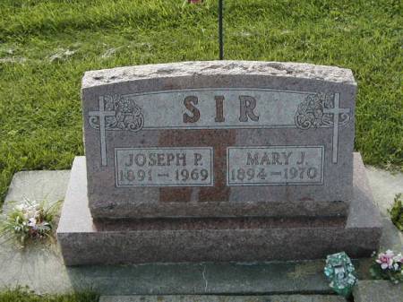 SIR, MARY J. - Howard County, Iowa | MARY J. SIR 