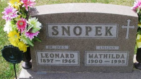 SNOPEK, LEONARD - Howard County, Iowa | LEONARD SNOPEK 