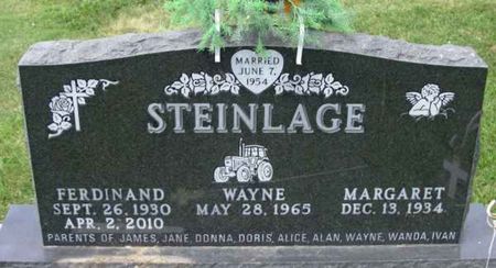 STEINLAGE, FERDINAND A. - Howard County, Iowa | FERDINAND A. STEINLAGE 