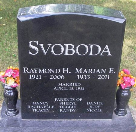 SVOBODA, MARIAN E. - Howard County, Iowa | MARIAN E. SVOBODA 