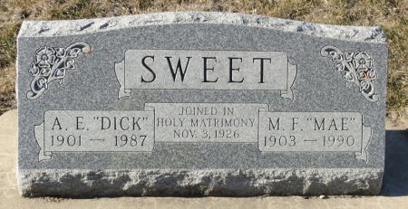 SWEET, A. E. 