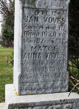 VOVES, JAN - Howard County, Iowa | JAN VOVES 