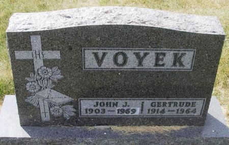 VOYEK, GERTRUDE - Howard County, Iowa | GERTRUDE VOYEK 