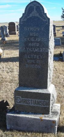 CHRISTIANSON, BYRON T. - Humboldt County, Iowa | BYRON T. CHRISTIANSON 