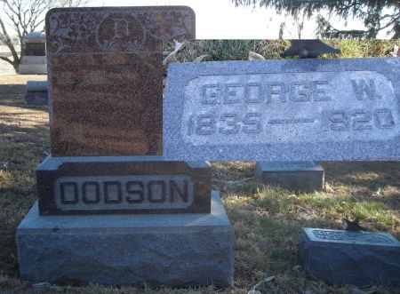 DODSON, GEORGE W. - Humboldt County, Iowa | GEORGE W. DODSON 