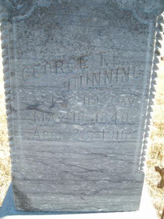 DUNNING, GEORGE T. - Humboldt County, Iowa | GEORGE T. DUNNING 