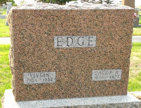 EDGE, JACOB ARTHUR - Humboldt County, Iowa | JACOB ARTHUR EDGE 