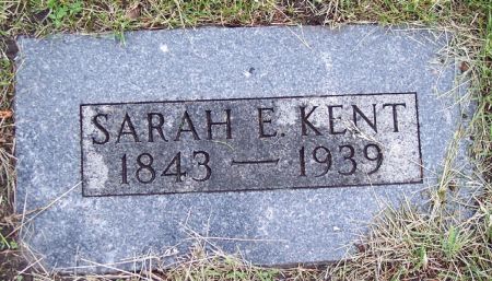 KENT, SARAH ELIZABETH - Humboldt County, Iowa | SARAH ELIZABETH KENT 