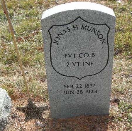 MUNSON, JONAS H. - Humboldt County, Iowa | JONAS H. MUNSON 