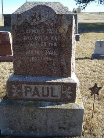 PAUL, JULIA A. - Humboldt County, Iowa | JULIA A. PAUL 
