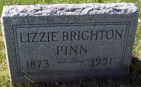 BRIGHTON PINN, LIZZIE MAE - Humboldt County, Iowa | LIZZIE MAE BRIGHTON PINN 