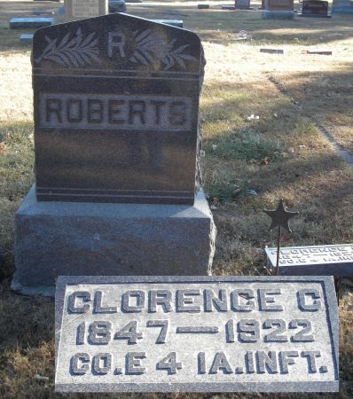 ROBERTS, CLORENCE - Humboldt County, Iowa | CLORENCE ROBERTS 