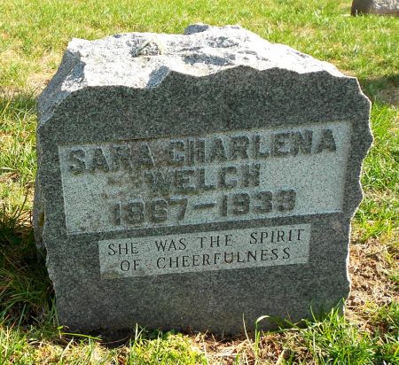 WELCH, SARA CHARLENA - Humboldt County, Iowa | SARA CHARLENA WELCH 