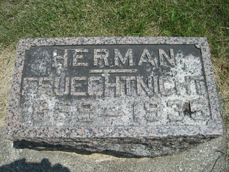 FRUECHTENICHT, HERMAN - Ida County, Iowa | HERMAN FRUECHTENICHT 