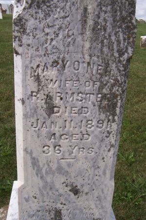 O'NEIL ARMSTEAD, MARY - Iowa County, Iowa | MARY O'NEIL ARMSTEAD 