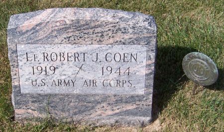 COEN, ROBERT J., LT. - Iowa County, Iowa | ROBERT J., LT. COEN 