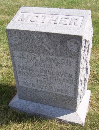 LAWLER, JULIA - Iowa County, Iowa | JULIA LAWLER 