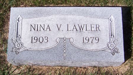 LAWLER, NINA V. - Iowa County, Iowa | NINA V. LAWLER 