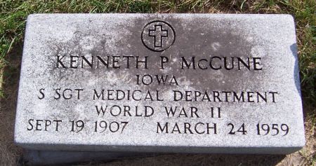 MCCUNE, KENNETH P. - Iowa County, Iowa | KENNETH P. MCCUNE 