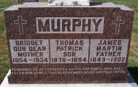 MURPHY, THOMAS PATRICK - Iowa County, Iowa | THOMAS PATRICK MURPHY 