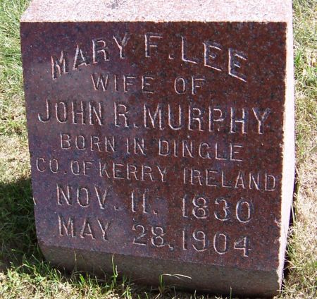 MURPHY, MARY F. - Iowa County, Iowa | MARY F. MURPHY 