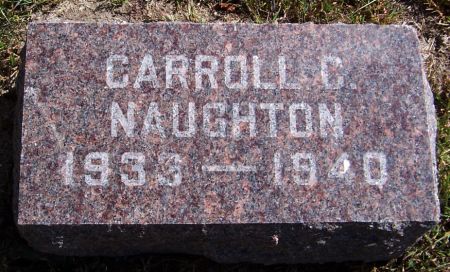NAUGHTON, CARROLL C. - Iowa County, Iowa | CARROLL C. NAUGHTON 