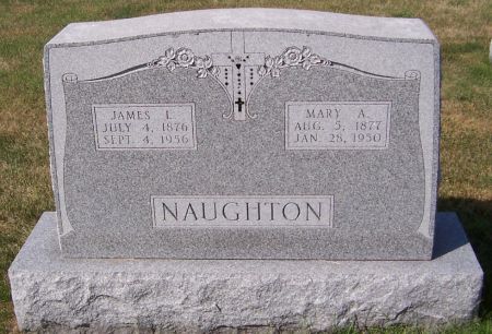 NAUGHTON, MARY A. - Iowa County, Iowa | MARY A. NAUGHTON 