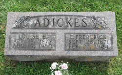 ADICKES, LOUISE - Jackson County, Iowa | LOUISE ADICKES 
