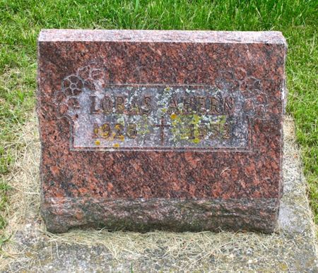 AHERN, LORAS - Jackson County, Iowa | LORAS AHERN 