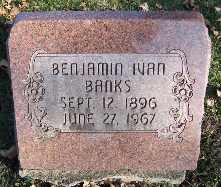 BANKS, BENJAMIN IVAN - Jackson County, Iowa | BENJAMIN IVAN BANKS 