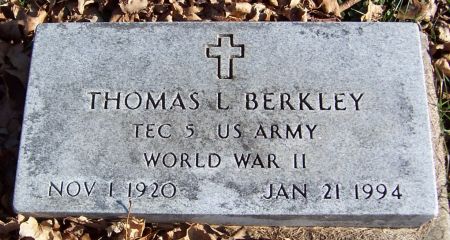 BERKLEY, THOMAS L. - Jackson County, Iowa | THOMAS L. BERKLEY 