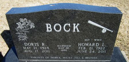 BOCK, HOWARD L. - Jackson County, Iowa | HOWARD L. BOCK 