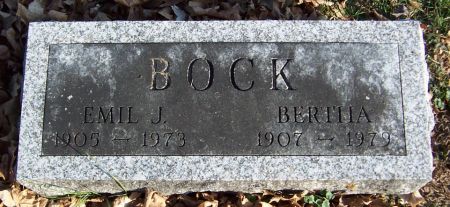 BOCK, EMIL J. - Jackson County, Iowa | EMIL J. BOCK 