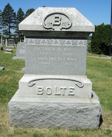 BOLTE, DIETRICH B. - Jackson County, Iowa | DIETRICH B. BOLTE 