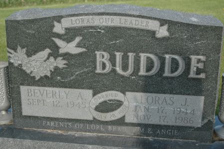 BUDDE, BEVERLY A. - Jackson County, Iowa | BEVERLY A. BUDDE 