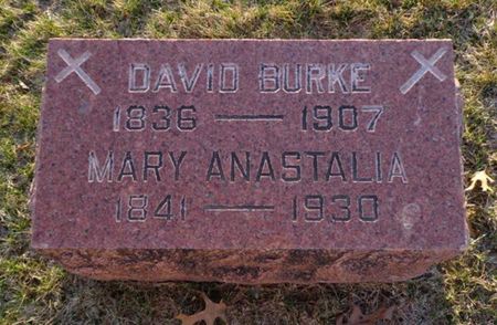 BURKE, MARY ANASTALIA - Jackson County, Iowa | MARY ANASTALIA BURKE 