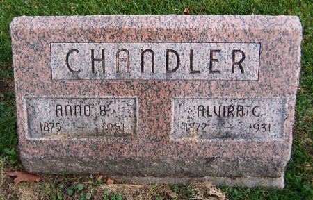 CHANDLER, ALVIRA C. - Jackson County, Iowa | ALVIRA C. CHANDLER 