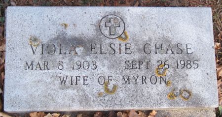CHASE, VIOLA ELSIE - Jackson County, Iowa | VIOLA ELSIE CHASE 