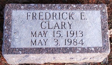 CLARY, FREDRICK E. - Jackson County, Iowa | FREDRICK E. CLARY 
