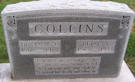 COLLINS, BETSY E. - Jackson County, Iowa | BETSY E. COLLINS 