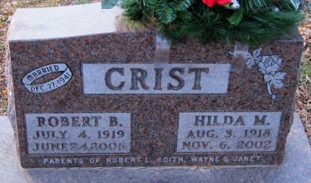 CRIST, HILDA M. - Jackson County, Iowa | HILDA M. CRIST 