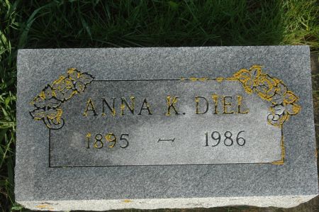 DIEL, ANNA K. - Jackson County, Iowa | ANNA K. DIEL 