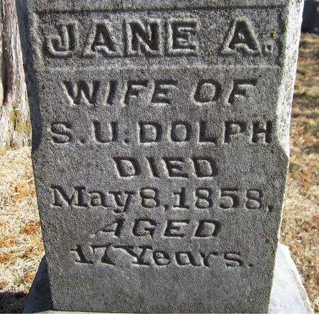 DOLPH, JANE A. - Jackson County, Iowa | JANE A. DOLPH 