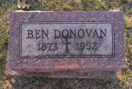 DONOVAN, BEN - Jackson County, Iowa | BEN DONOVAN 
