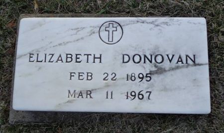 DONOVAN, ELIZABETH - Jackson County, Iowa | ELIZABETH DONOVAN 